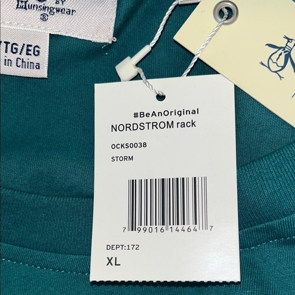 Original Penguin Teal Men's Shirt size XL - Picture 8 of 11